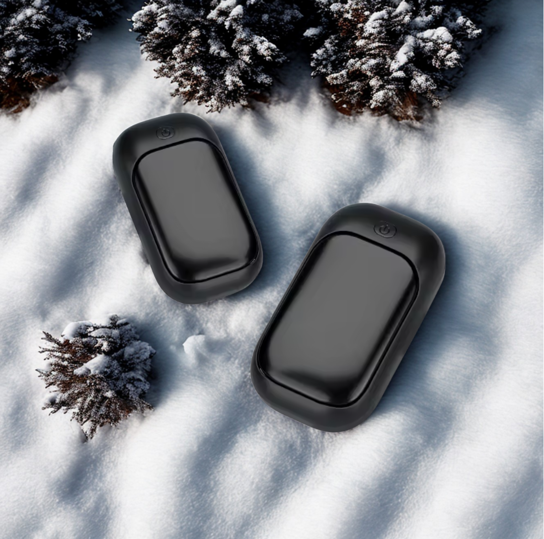 Electric Hand Warmers Twin Pack | Portable, Electronic, Rechargeable