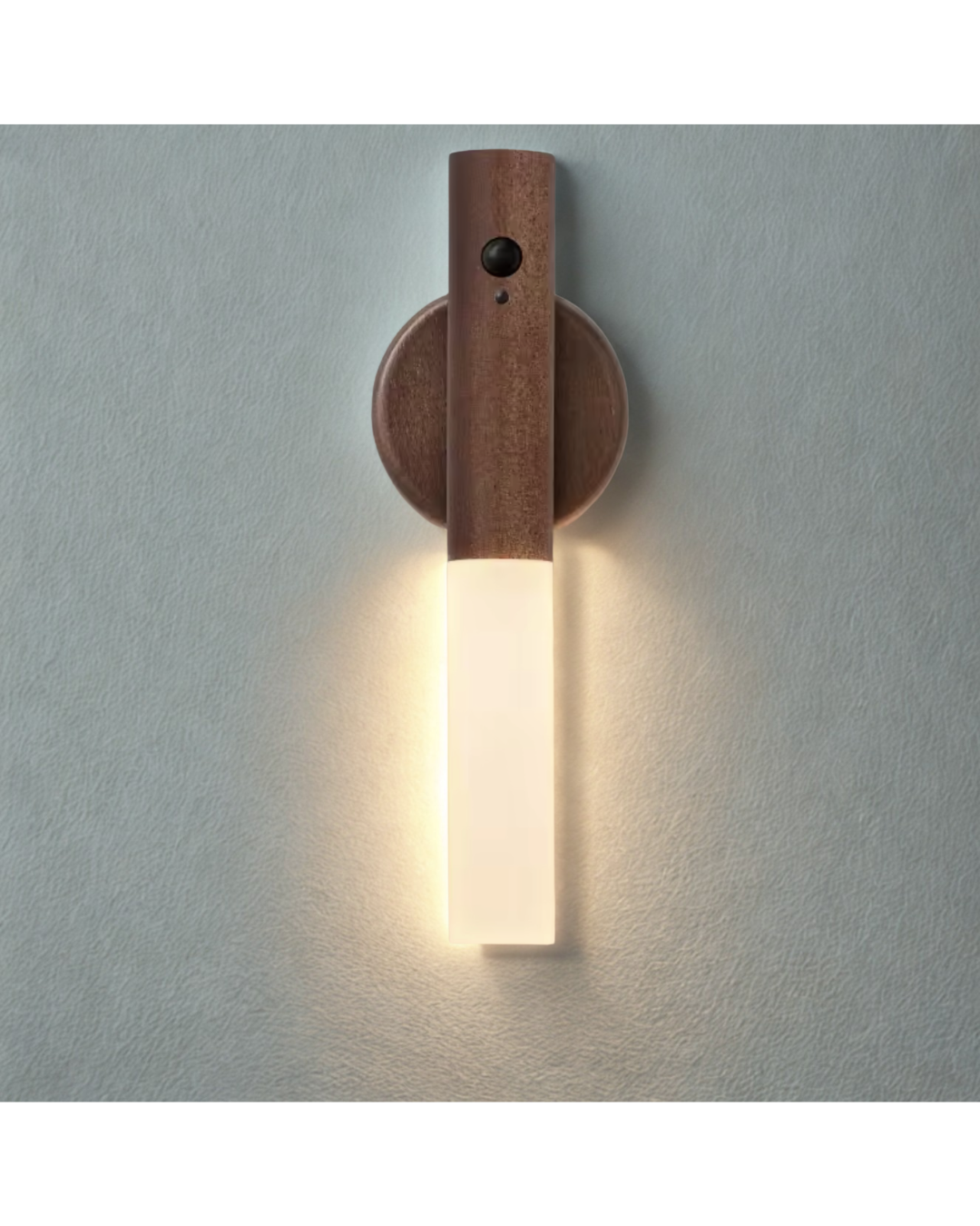Smart Motion Sensor Night Light LED Rechargeable Magnetic Wall Lamp