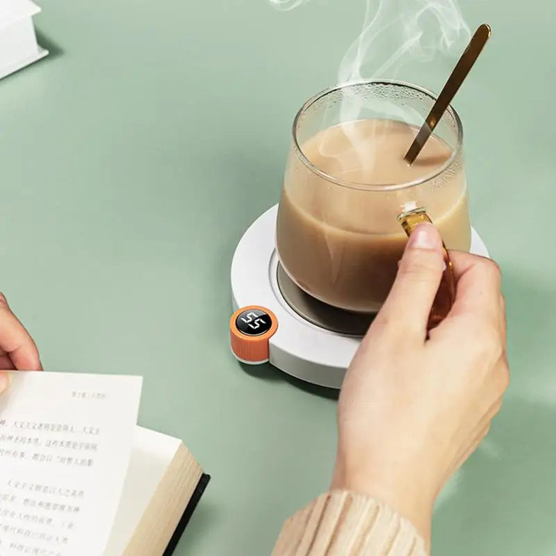 Luxe Precision Mug Warmer – Intelligent Temperature Control for the Perfect Sip
