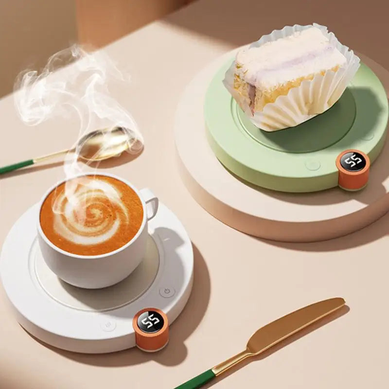 Luxe Precision Mug Warmer – Intelligent Temperature Control for the Perfect Sip