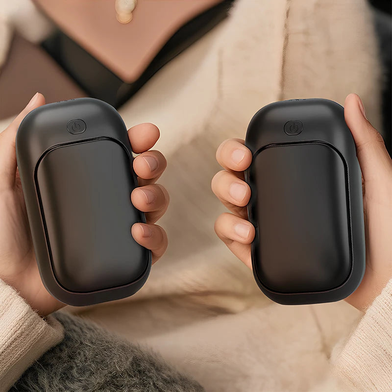 Electric Hand Warmers Twin Pack | Portable, Electronic, Rechargeable