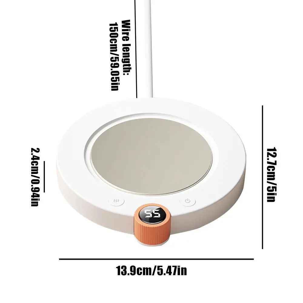 Luxe Precision Mug Warmer – Intelligent Temperature Control for the Perfect Sip