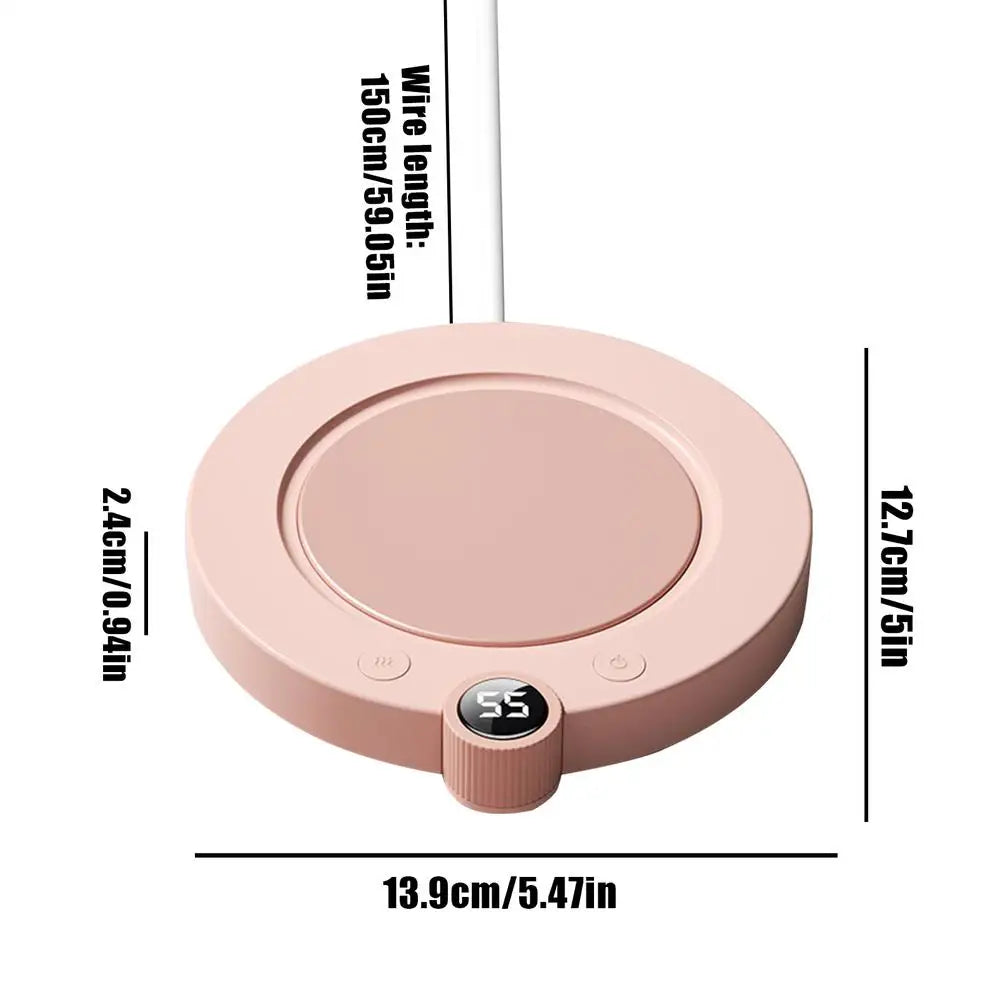 Luxe Precision Mug Warmer – Intelligent Temperature Control for the Perfect Sip