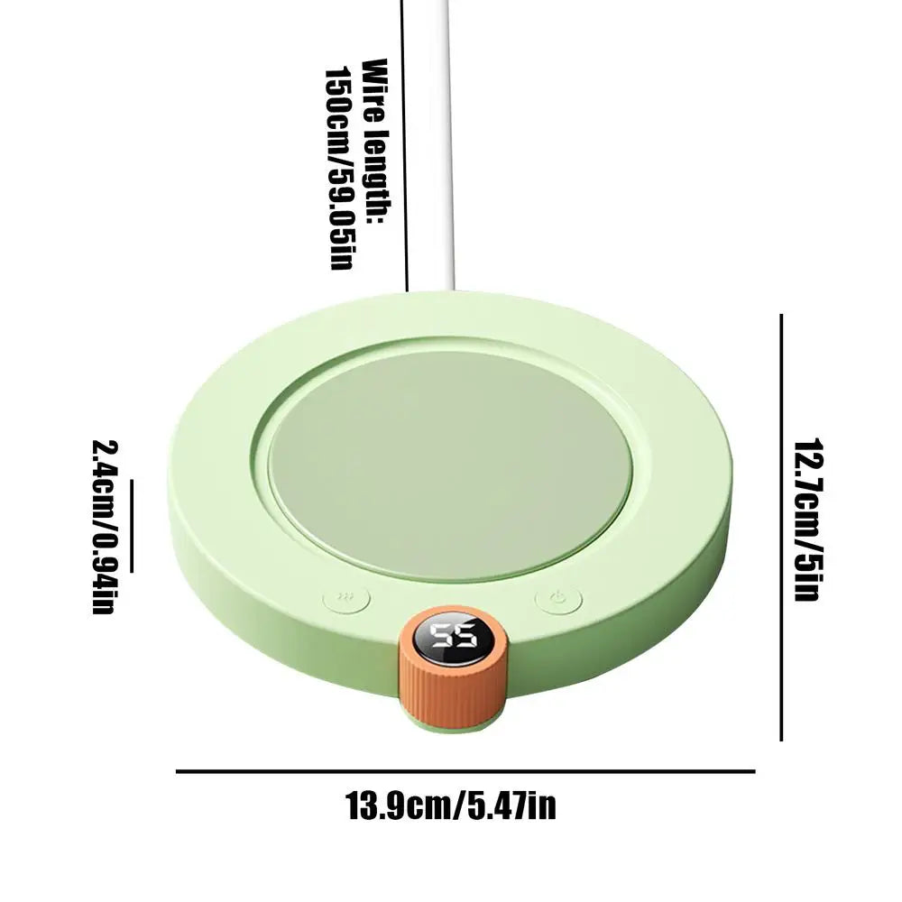 Luxe Precision Mug Warmer – Intelligent Temperature Control for the Perfect Sip
